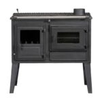 Globe Fire Atlas – Holzherd 7 kW aus Gusseisen mit Backofen & Kochplatten – Bild 4